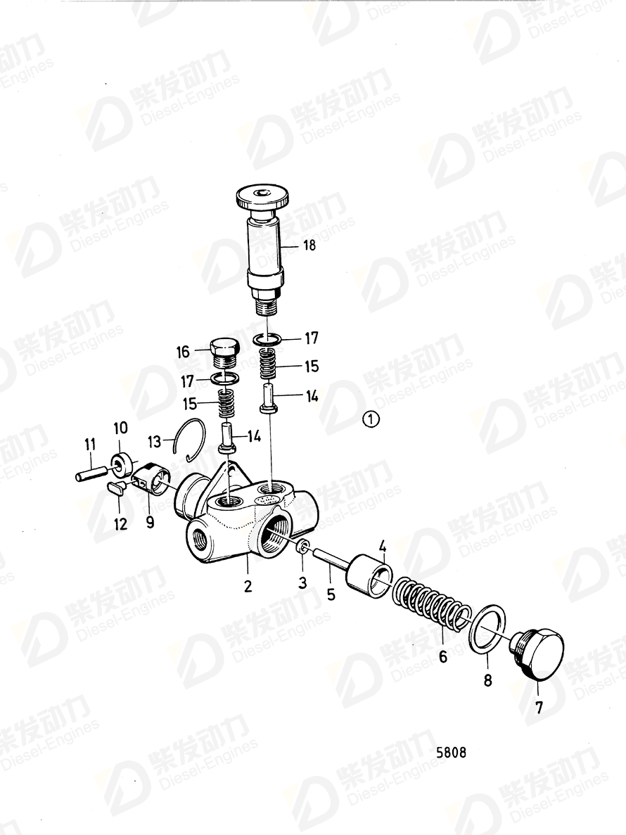volvo penta Push rod 240578 Drawing volvo penta Push rod 240578 Drawing